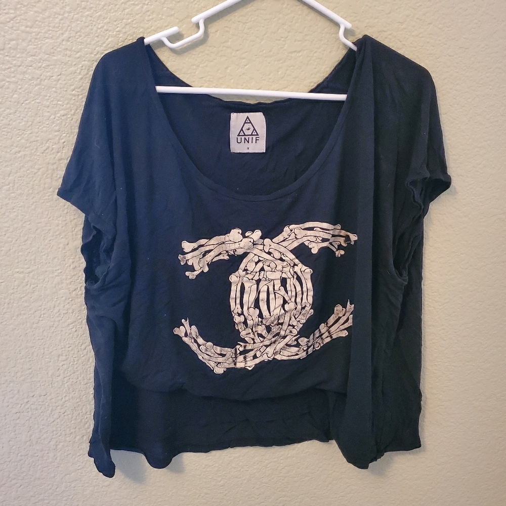 UNIF oversized crop top